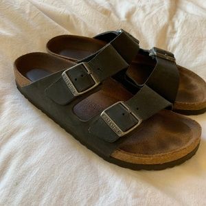 Black Birkenstocks Sandals